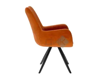 Стул 351 поворотный BL07 терракотовый