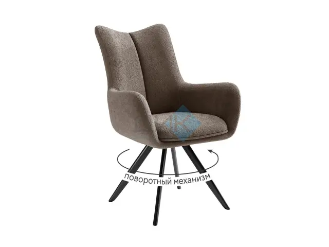 Стул 351 поворотный BL05 капучино 1