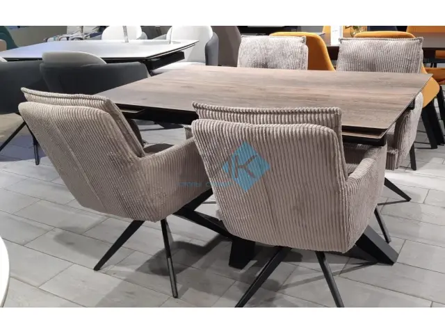 Стул DC24008B поворотный Какао 2