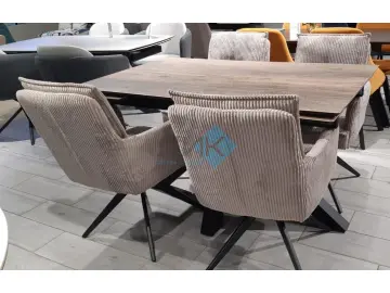 Стул DC24008B поворотный Какао