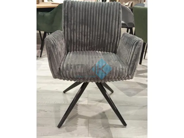 Стул DC24023B поворотный Серый 4