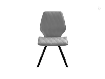 Стул кухонный 242, микровелюр B22 grey, ножки черные