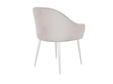 Стул DikLine 440 C103 крем, ножки белые