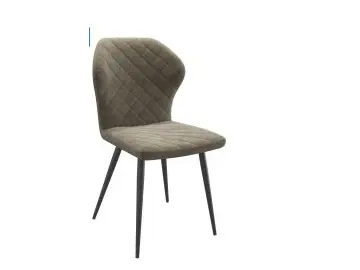 Стул мягкий DikLine 239PRO B5 LATTE, ножки черные