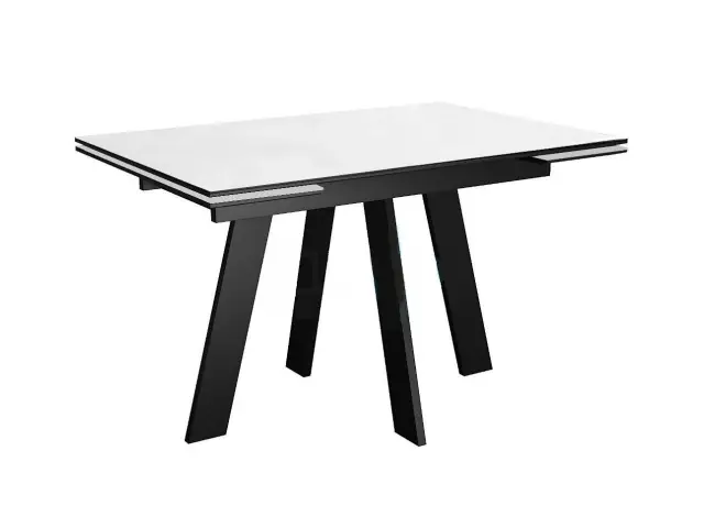 Стол SKM140 Mono white (керамогранит матовый)