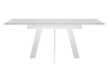 Стол SKM110 Белый мрамор (керамогранит матовый)