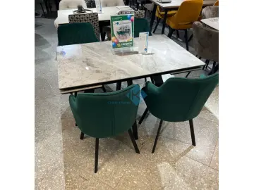 Стол SKM110 Italian Grey (керамогранит глянцевый)