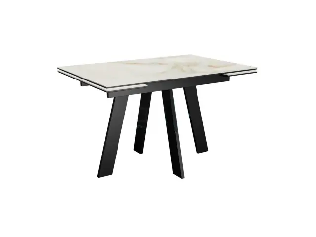 Стол SKM110 Ostra Bianco (керамогранит глянцевый) 1