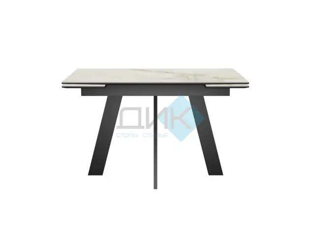 Стол SKM110 Ostra Bianco (керамогранит глянцевый) 2