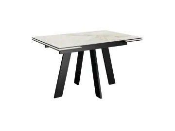 Стол SKM110 Ostra Bianco (керамогранит глянцевый)
