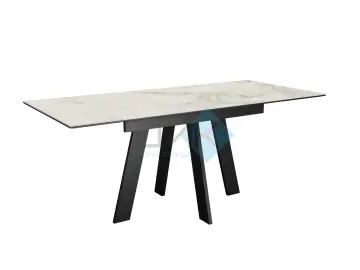 Стол SKM110 Ostra Bianco (керамогранит глянцевый)