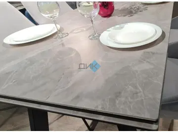 Стол SFE160 Серый мрамор (керамогранит матовый)