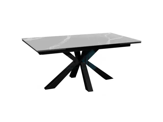 Стол SFE140 Серый мрамор (керамогранит матовый) 1