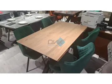 Стол SFE140 древесный OAKWOOD HONEY (керамогранит матовый)