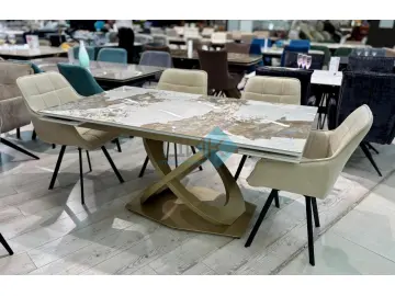 Стол EKE160 К32 (керамогранит глянцевый)