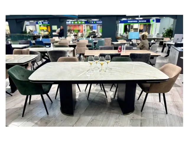 Стол EKP205 К20 (керамогранит глянцевый) 1