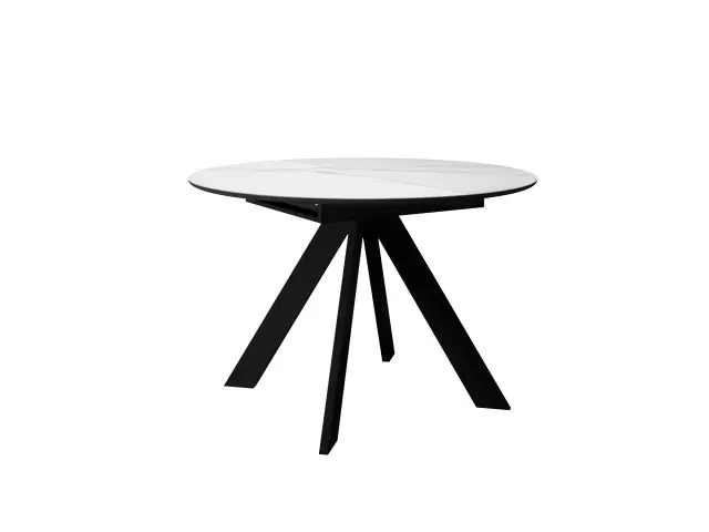 Стол SKC110 Белый мрамор (керамогранит матовый) 1