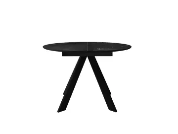 Стол SKC110 Черный мрамор (керамогранит матовый)