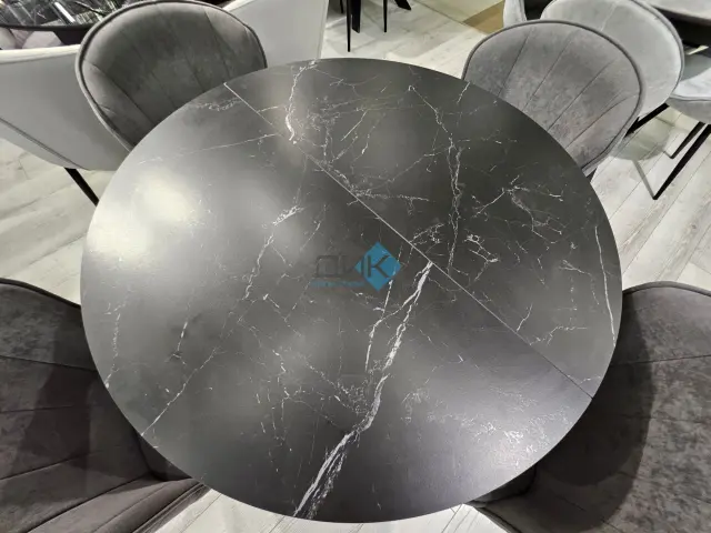 Стол SKC100 Черный мрамор (керамогранит матовый) 5