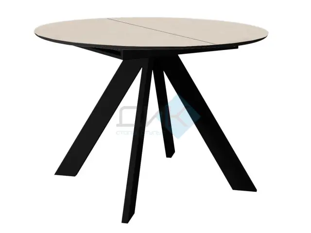 Стол SKC100 Krater Perla (керамогранит матовый) 1