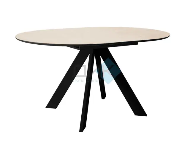 Стол SKC100 Krater Perla (керамогранит матовый) 4