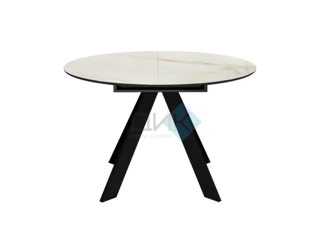 Стол SKC100 Ostra Bianco (керамогранит глянцевый) 4