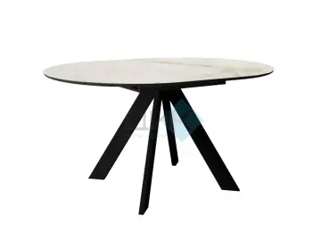 Стол SKC100 Ostra Bianco (керамогранит глянцевый)