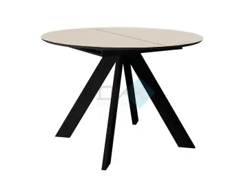 Стол SKC90 Krater Perla (керамогранит матовый)