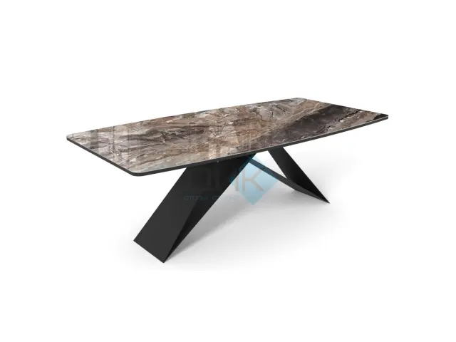 Стол SKY220 Amadeus (керамогранит глянцевый) 1