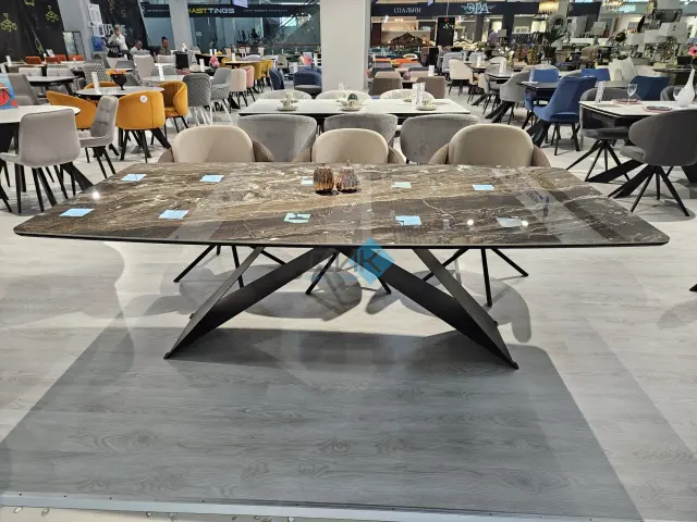 Стол SKY220 Amadeus (керамогранит глянцевый) 2