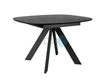 Стол BK100 Черный мрамор (керамогранит матовый)