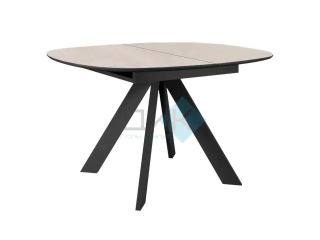 Стол BK100 Krater Perla (керамогранит матовый) 1