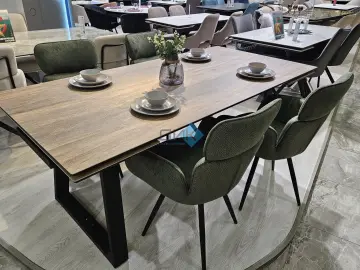 Стол AKZ200 древесный Plank BG 111 (керамогранит матовый)