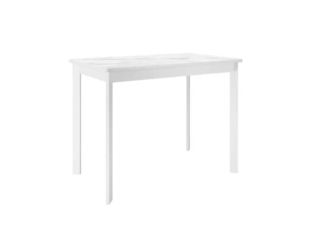 Стол LK110 Белый мрамор (керамогранит матовый) 1