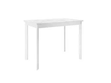 Стол LK110 Белый мрамор (керамогранит матовый)