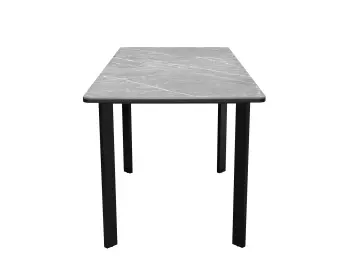 Стол LK110 Серый мрамор (керамогранит матовый)
