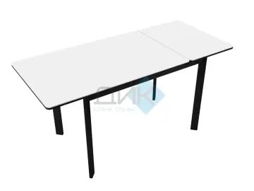 Стол LK110 Mono white (керамогранит матовый)