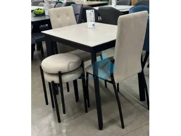 Стол LK110 Krater Perla (керамогранит матовый)