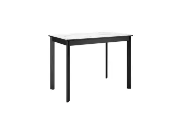 Стол LK90 Белый мрамор (керамогранит матовый)