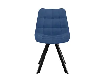 Стул 229 Поворотный, Микровелюр B8 BLUE / опоры черные