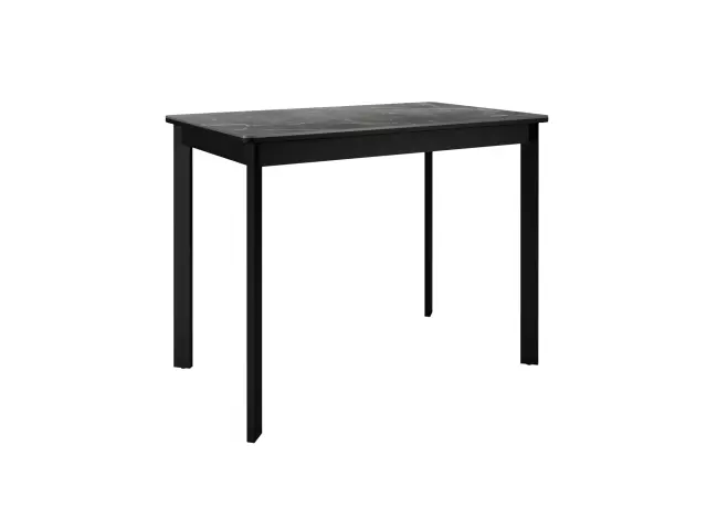 Стол LK90 Черный мрамор (керамогранит матовый) 1