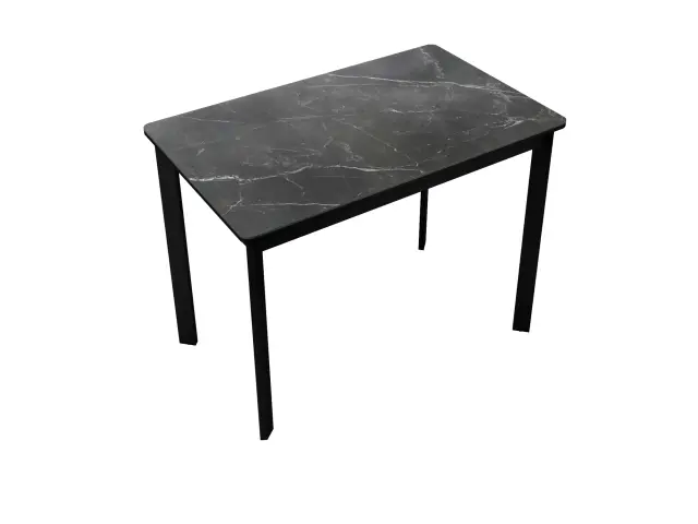 Стол LK90 Черный мрамор (керамогранит матовый) 5