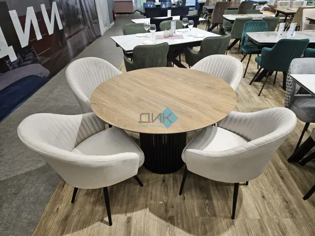 Стол AKR120 древесная OAKWOOD HONEY (керамогранит матовый) 3