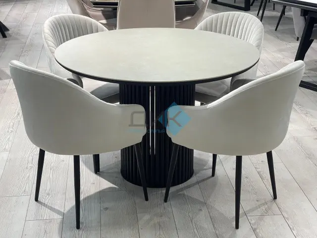 Стол AKR120 Krater Perla (керамогранит матовый) 2