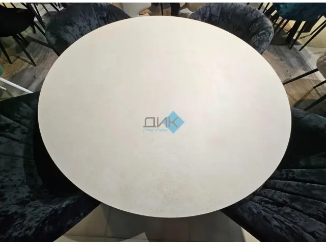 Стол AKR120 Krater Perla (керамогранит матовый) 3