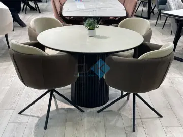 Стол AKR120 Krater Perla (керамогранит матовый)