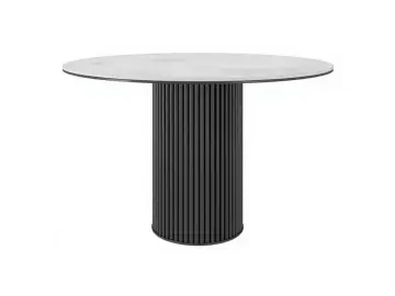 Стол AKR120 Ostra Bianco (керамогранит глянцевый)