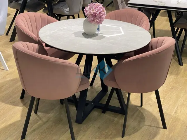 Стол SKZ100 Cristal Onyx Bianco Polished 4