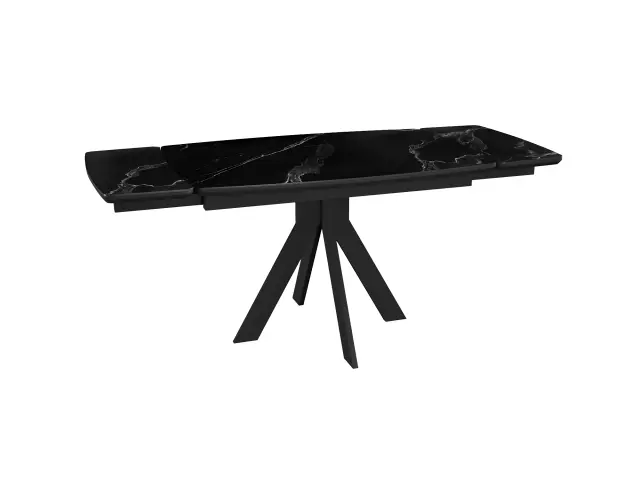 Стол DKU120 Черный мрамор (керамогранит матовый) 3