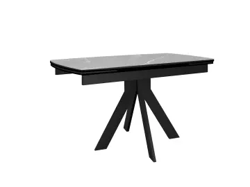 Стол DKU120 Серый мрамор (керамогранит матовый)